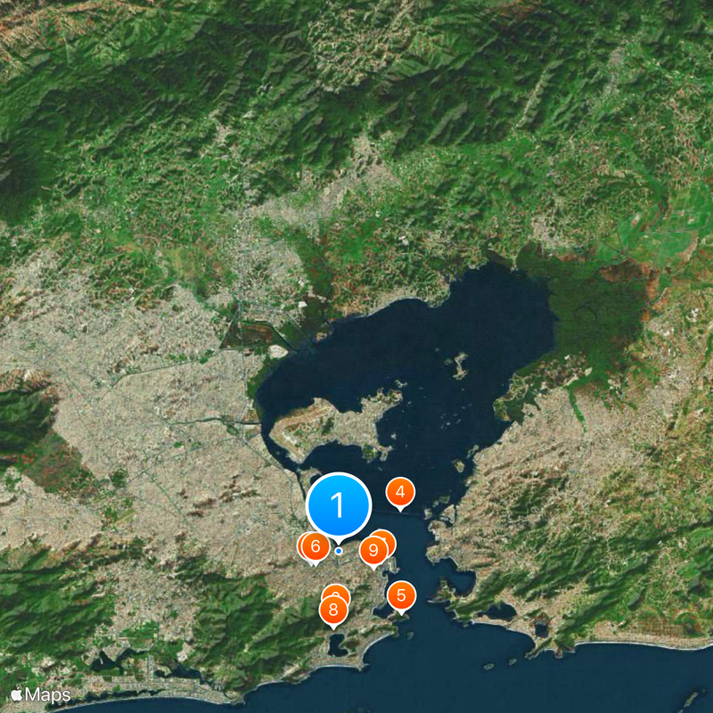 Région métropolitaine de Rio de Janeiro Carte