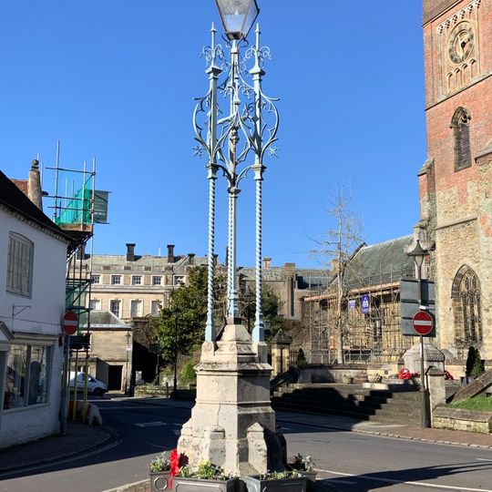 The Former Lamp Standard At The Junction Of East Street And Church Street