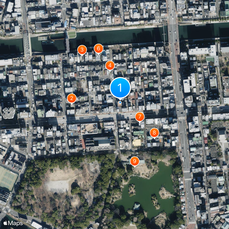 Shikoroyama stable Karte