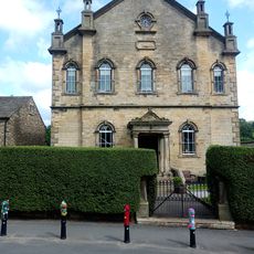 Former Chapel With Front Walls And Steps