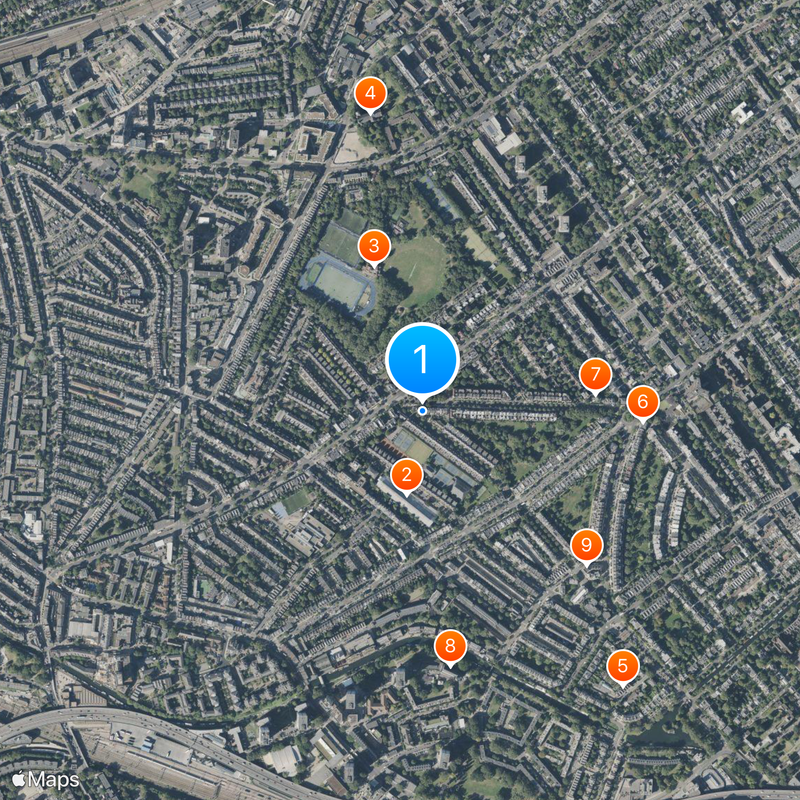 Maida Vale Map