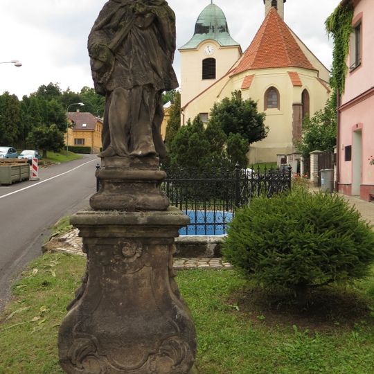 Statue of John of Nepomuk in Mašťov