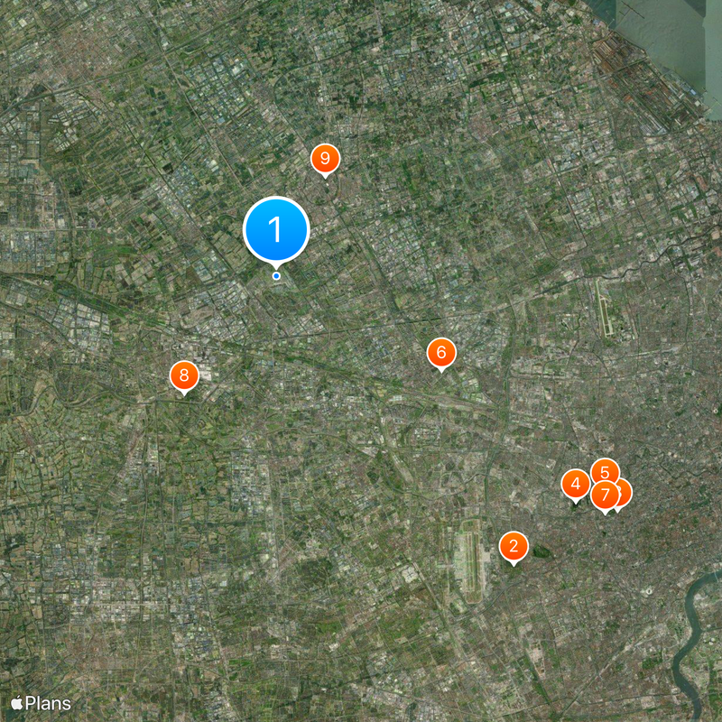 Shanghai International Circuit Kaart