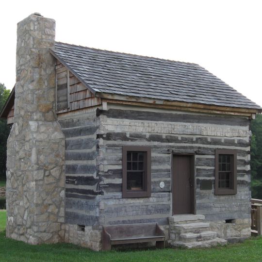 David Gordon House and Collins Log Cabin