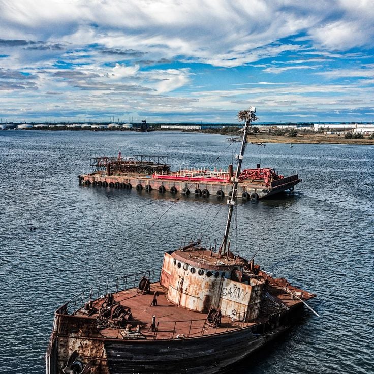 Wrakowiska Arthur Kill Road