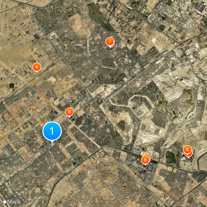 October 6 University Map