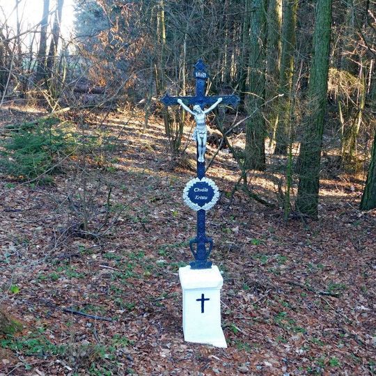 Kříž u odbočky na Chaloupky