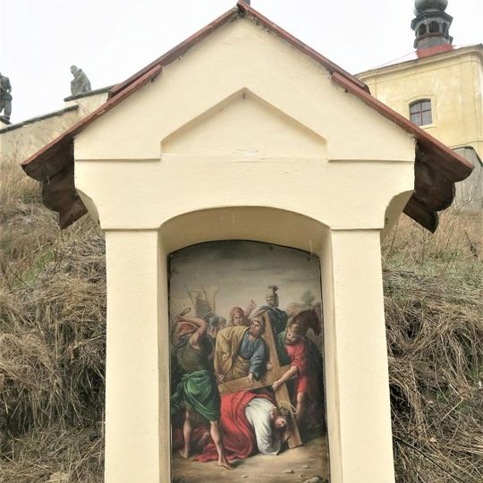Kaplička VII. zastavení křížové cesty u Ostrého