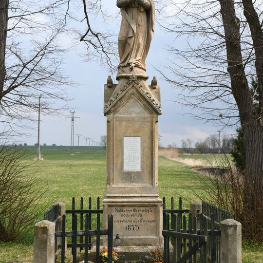 Statue of Virgin Mary in Veselská Lhota