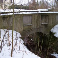 Můstek nad Tyršovým stromořadím v Řevnicích