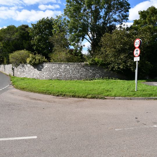 Garden Wall To Exeleigh South, Bell House And Nos 3 Exleigh, To The Gardens South And West