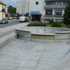Kašna na třídě J. P. Koubka v Blatné