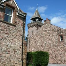 Clock Tower At Irton Hall