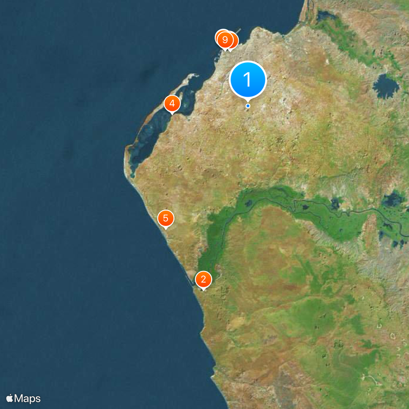 Agostinho Neto University Map
