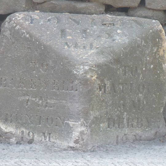 Mile Stone 3 Miles From Matlock