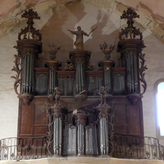Orgue de tribune de l'abbaye de Saint-Papoul