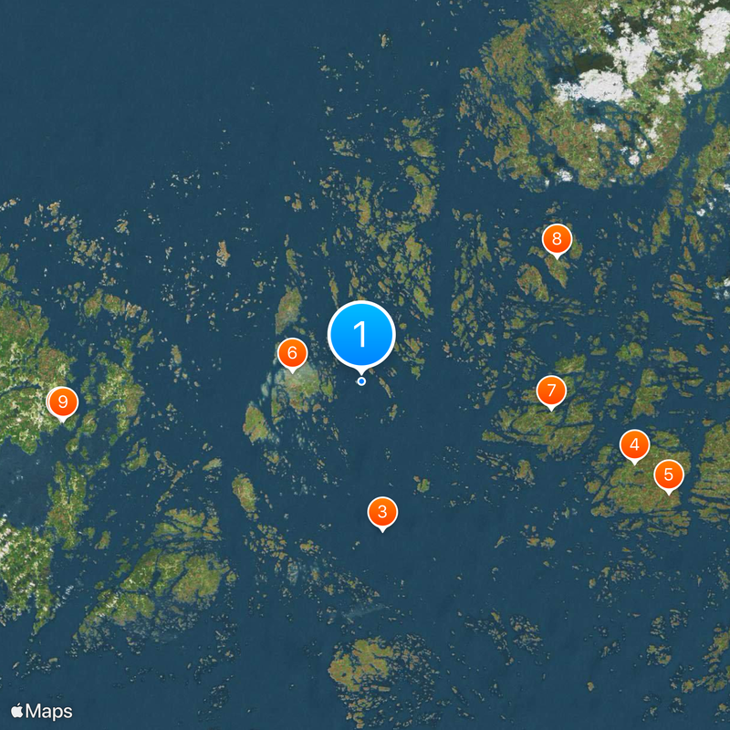 Archipelago Sea Map