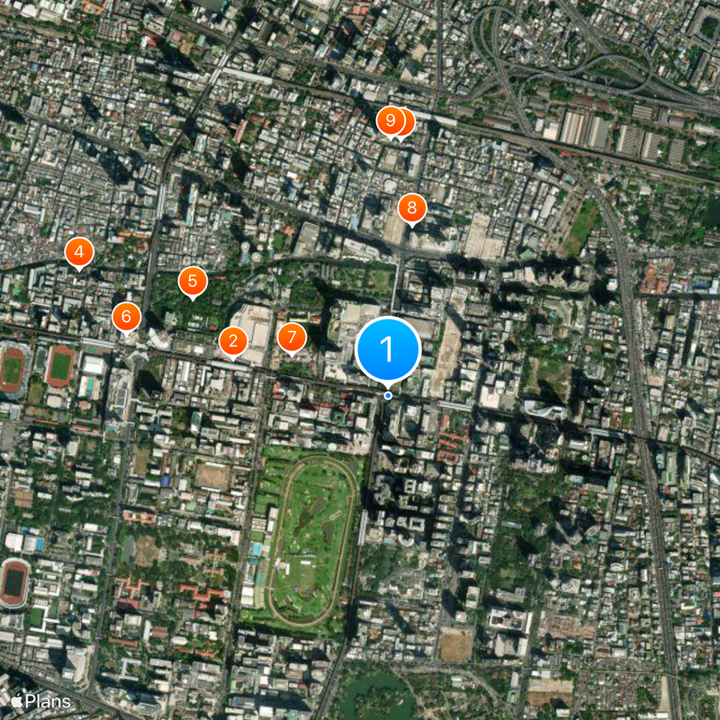 Erawan-Schrein Karte