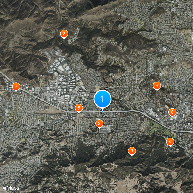 Newbury Park Map