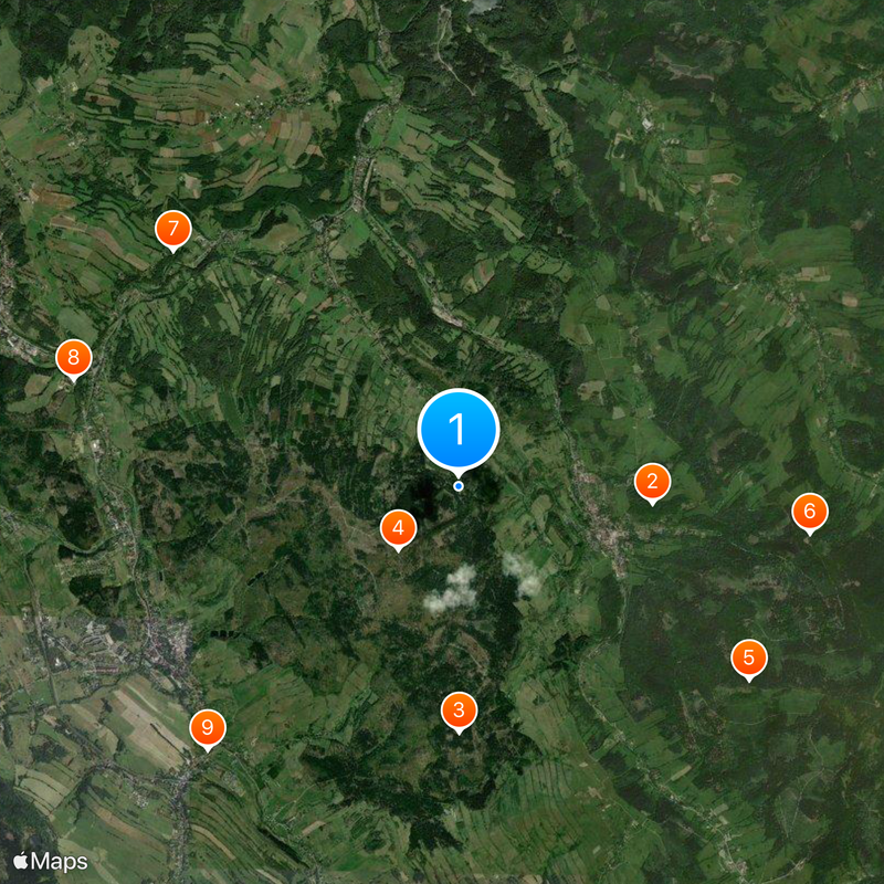 Podziemny kompleks Riese Włodarz Carte