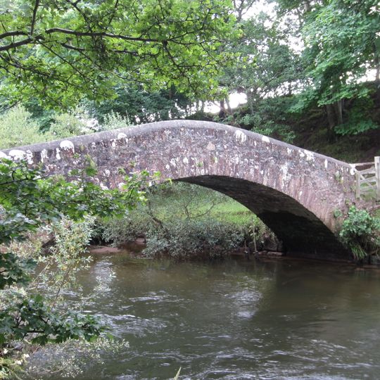 Drigg Holme packhorse bridge