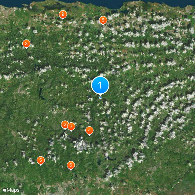 Geografía de Puerto Rico Mapa