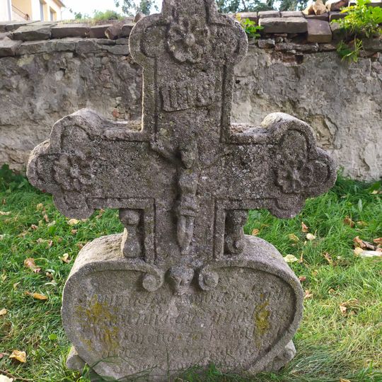 Opevnený kostol sv. Havla, náhrobník