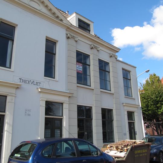 Rechtergedeelte van het pand Treckcvliet