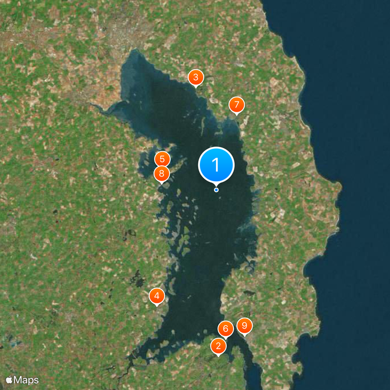 Strangford Lough Map