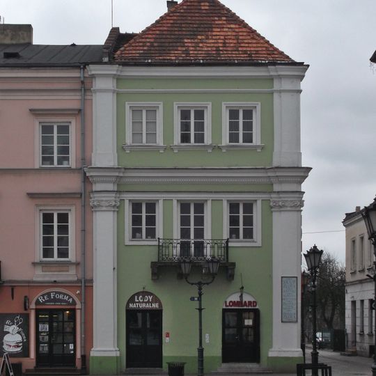 Dom przy ul. Łaziennej Mokrej 2 / Rynku Trybunalskim 12