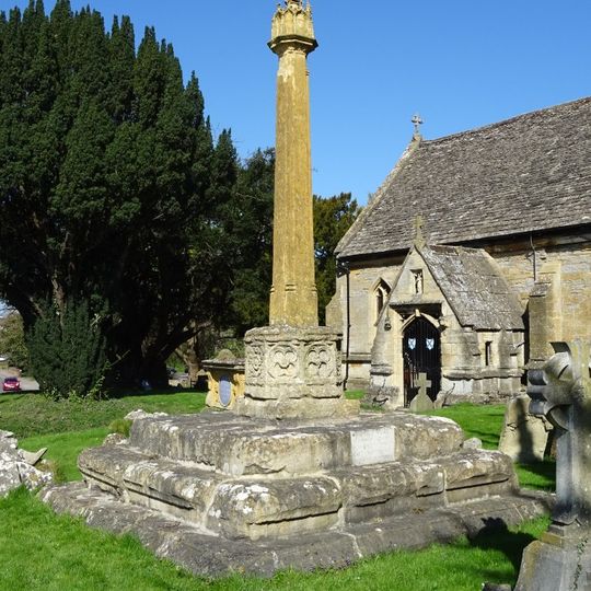 Cross In St Andrew's Churchyard