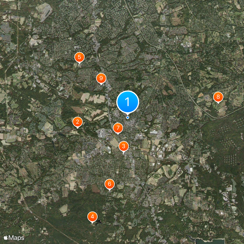 Freehold Borough Mapa