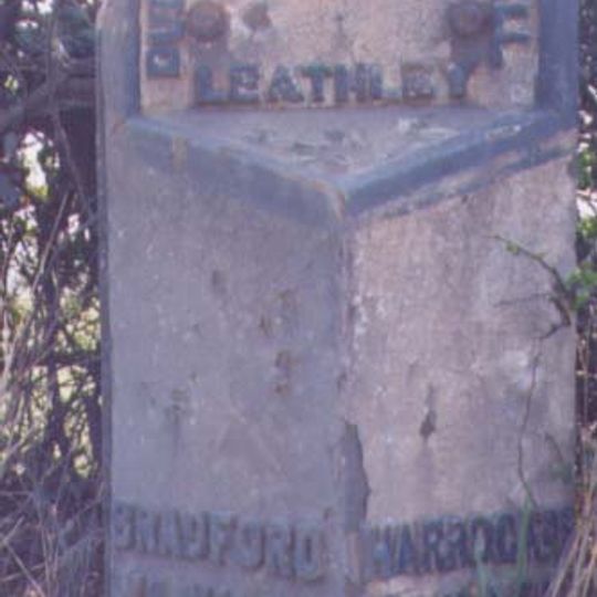 Milepost Opposite Entrance To Riffa Farm