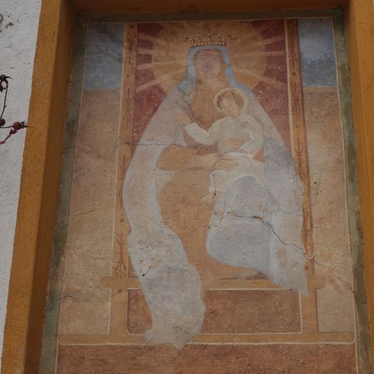 Affresco Madonna con Bambino