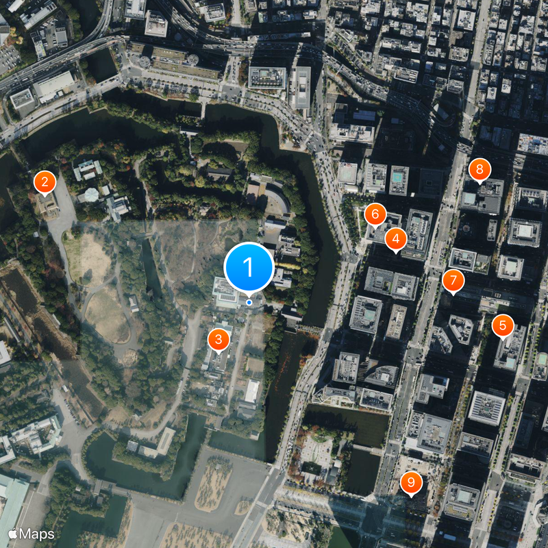 Museum of the Imperial Collections Karte