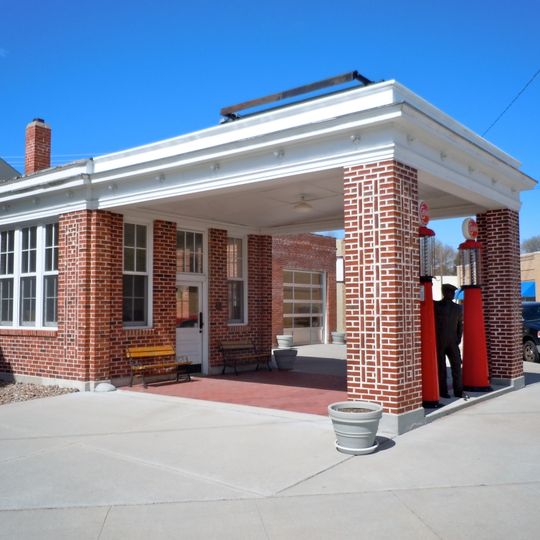 Standard Oil Red Crown Service Station