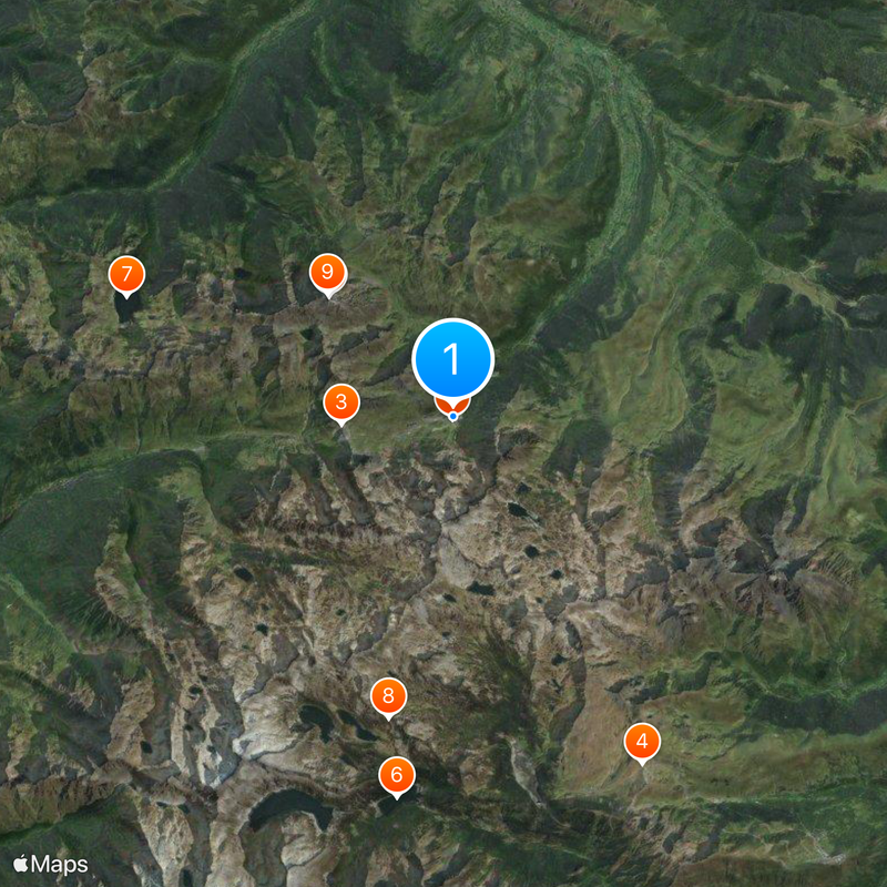 La Mongie Map
