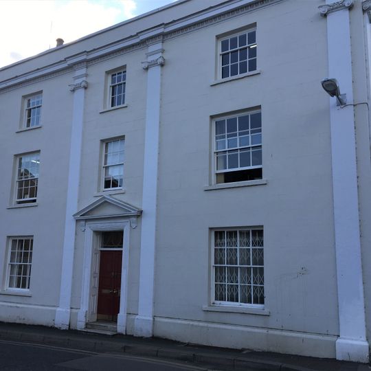 Yeomanry Hall And Attached Building Bordering Yard To South  Yeomanry House