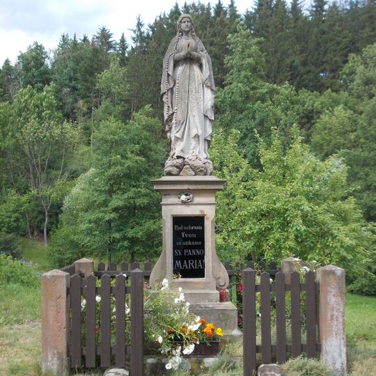 Statue of Virgin Mary in Horní Kalná
