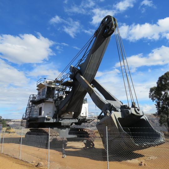 Dragline excavator Shovel 6, Collie