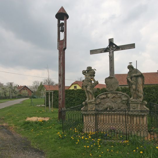 Sousoší svatého Šebestiána, svaté Rozálie a svatého Rocha