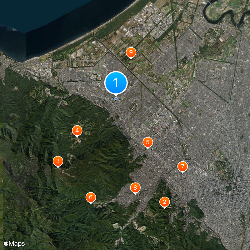 Teine Station Map