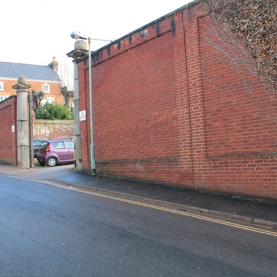 Gate Piers To Easton's Marble Works