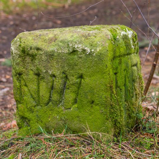 Grenzstein Heilstättenstraße 130 in Zirndorf
