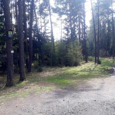 Obrázek u rozcestí západně od Dobříče