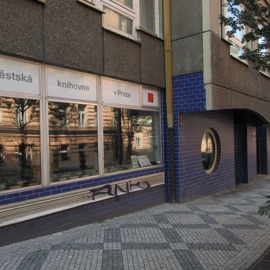Municipal Library of Prague, Záhřebská branch