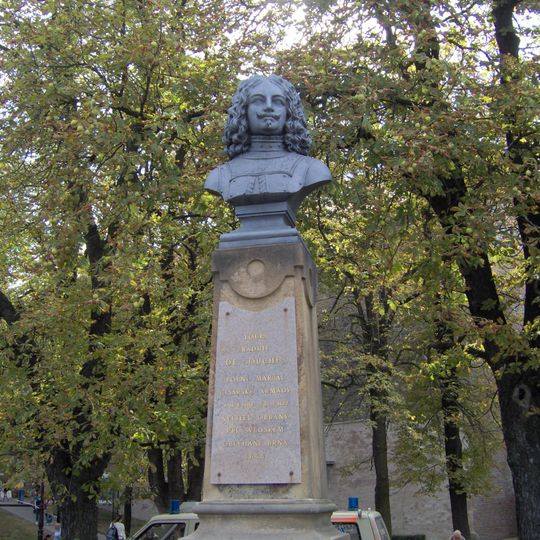 Bust of Louis Raduit de Souches in Brno