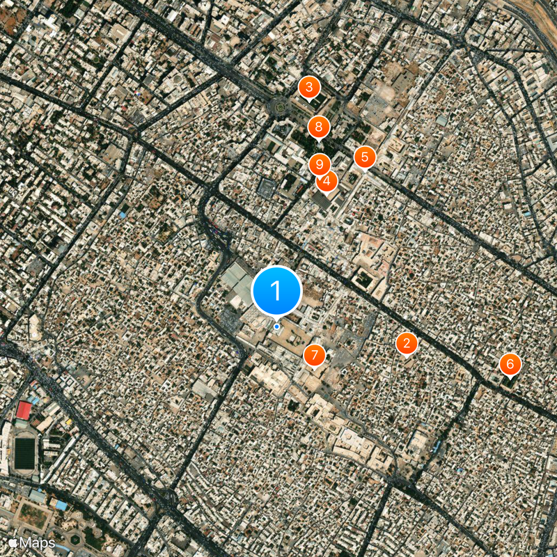 Shah Cheragh shrine Mapa