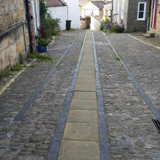 Cobble Stones On Roadway