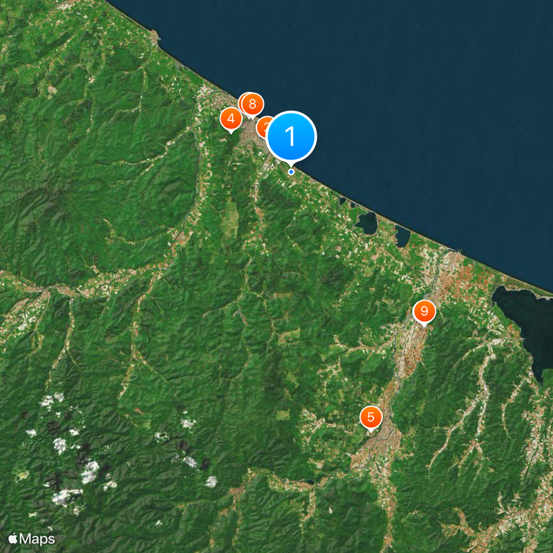 Monbetsu Airport Map